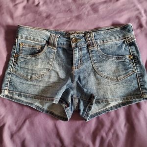 Blue Jean Shorts
